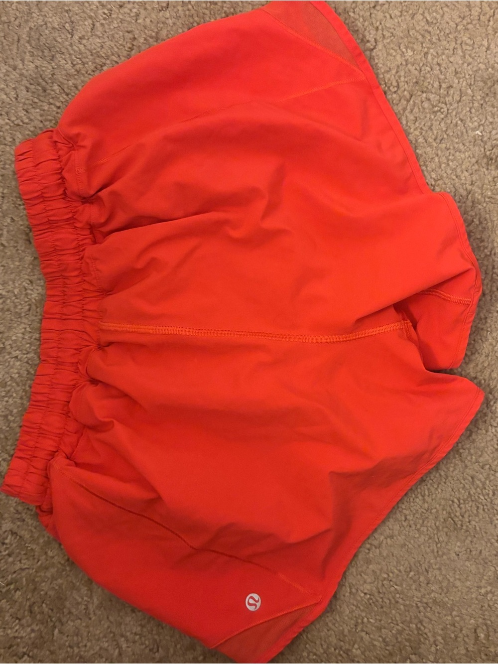 lululemon athletica red hotty hot Athletic Shorts